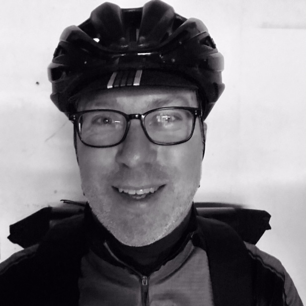 Edwin Vennis portretfoto fietskoerier edwin vennis